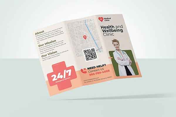 Health Brochure Templates – Natural and Organic Designs for Alternative Medicine | High-Resolution PSD, AI Templates